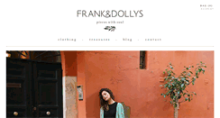 Desktop Screenshot of frankanddollys.com